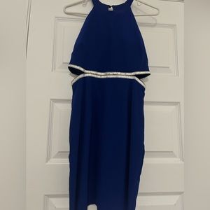Blue Homecoming dress